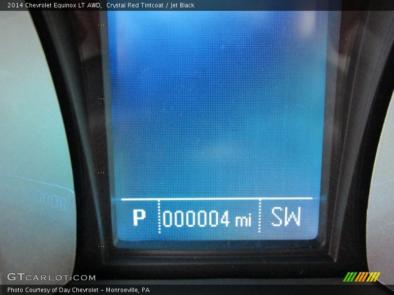 Crystal Red Tintcoat / Jet Black 2014 Chevrolet Equinox LT AWD