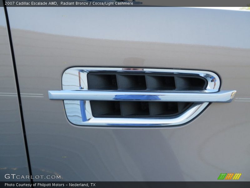 Radiant Bronze / Cocoa/Light Cashmere 2007 Cadillac Escalade AWD
