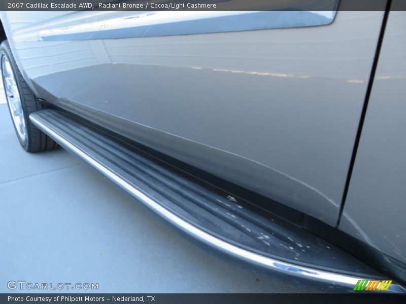 Radiant Bronze / Cocoa/Light Cashmere 2007 Cadillac Escalade AWD