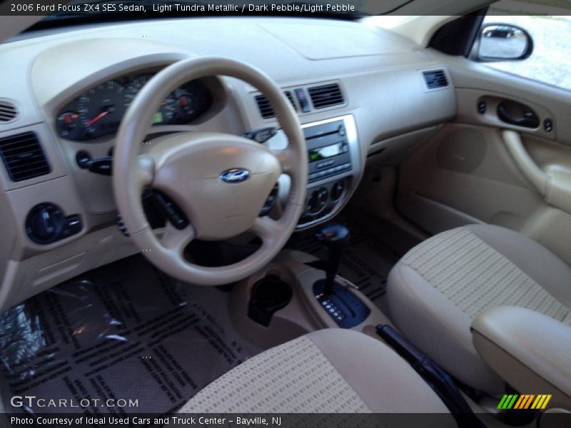 Light Tundra Metallic / Dark Pebble/Light Pebble 2006 Ford Focus ZX4 SES Sedan