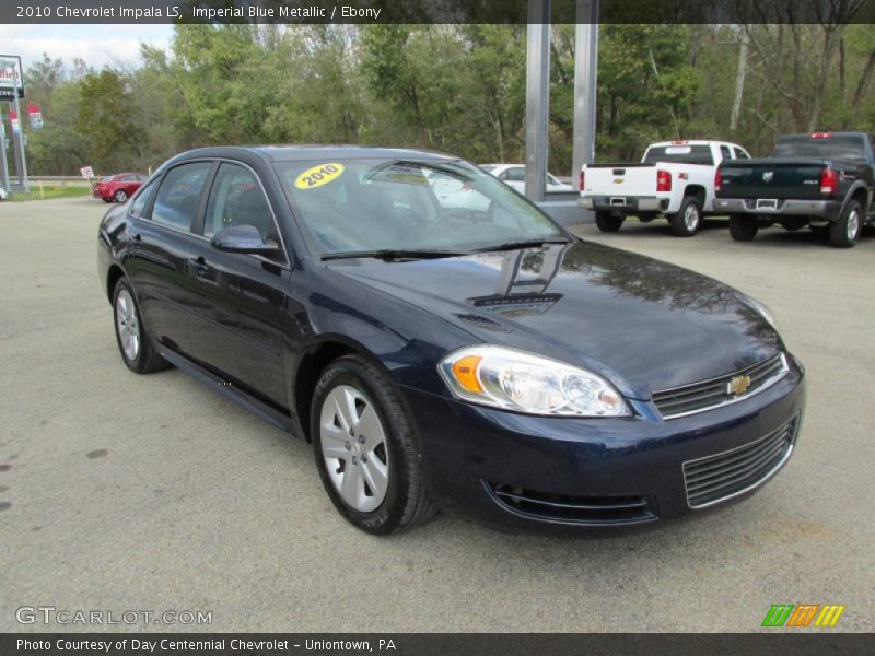 Front 3/4 View of 2010 Impala LS