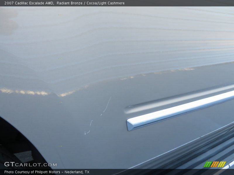 Radiant Bronze / Cocoa/Light Cashmere 2007 Cadillac Escalade AWD