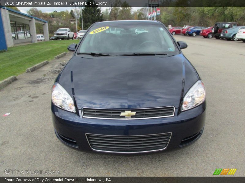 Imperial Blue Metallic / Ebony 2010 Chevrolet Impala LS