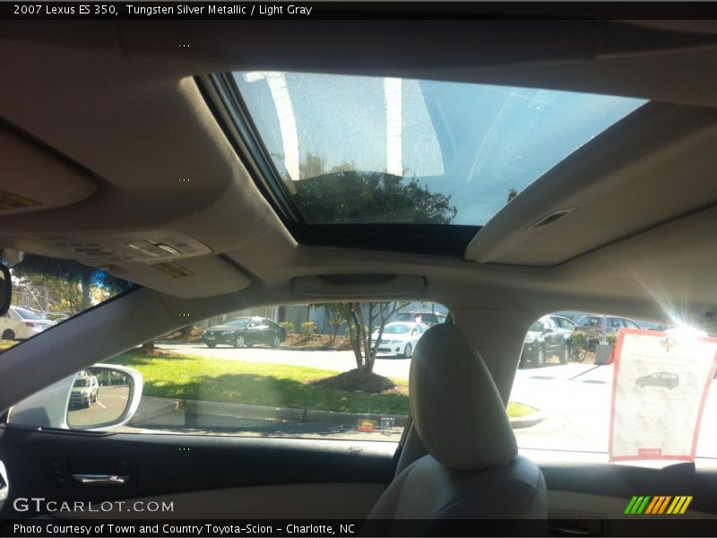 Tungsten Silver Metallic / Light Gray 2007 Lexus ES 350