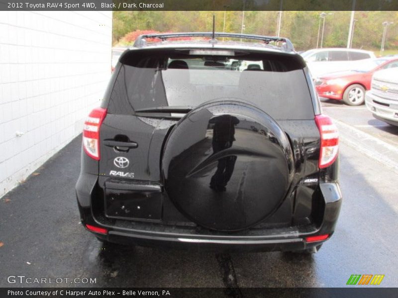 Black / Dark Charcoal 2012 Toyota RAV4 Sport 4WD