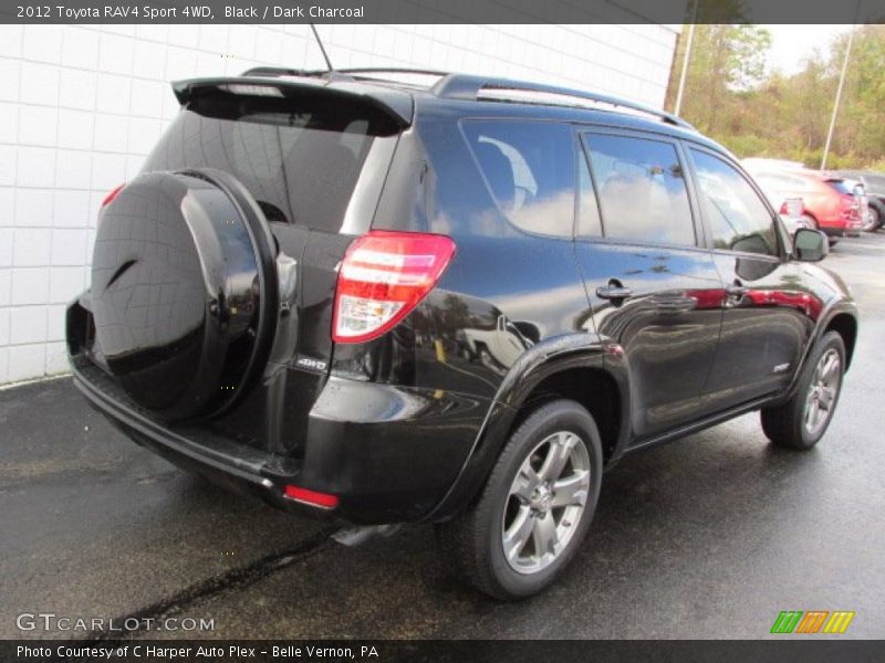 Black / Dark Charcoal 2012 Toyota RAV4 Sport 4WD