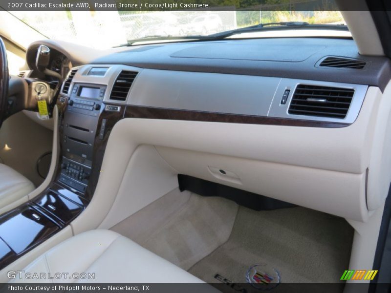 Radiant Bronze / Cocoa/Light Cashmere 2007 Cadillac Escalade AWD