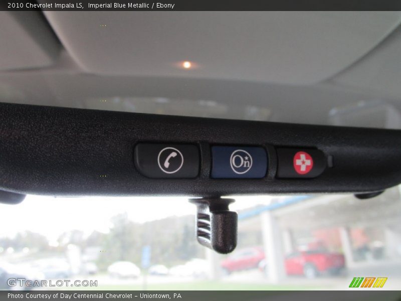 Imperial Blue Metallic / Ebony 2010 Chevrolet Impala LS