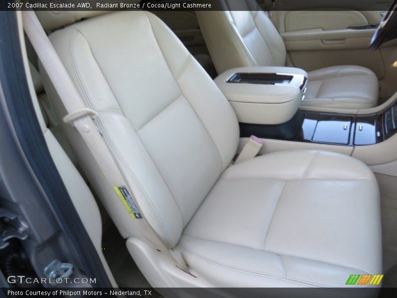 Radiant Bronze / Cocoa/Light Cashmere 2007 Cadillac Escalade AWD