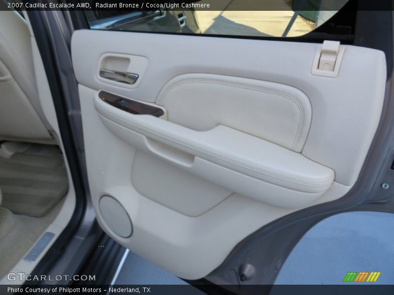 Radiant Bronze / Cocoa/Light Cashmere 2007 Cadillac Escalade AWD