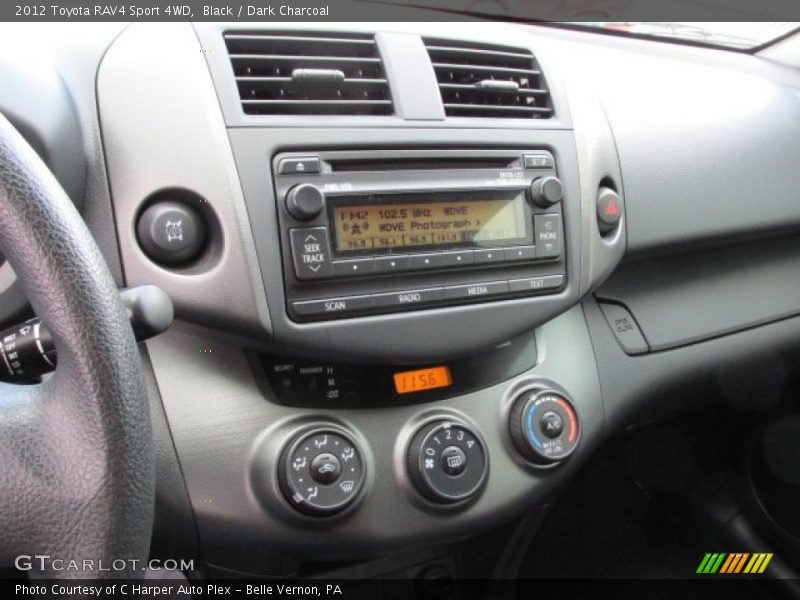 Black / Dark Charcoal 2012 Toyota RAV4 Sport 4WD