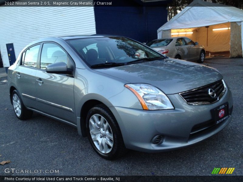 Magnetic Gray Metallic / Charcoal 2012 Nissan Sentra 2.0 S