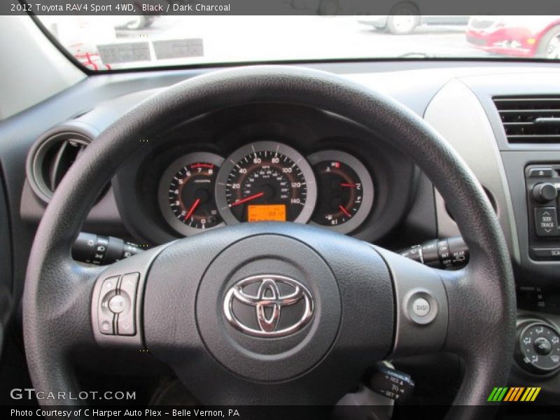 Black / Dark Charcoal 2012 Toyota RAV4 Sport 4WD