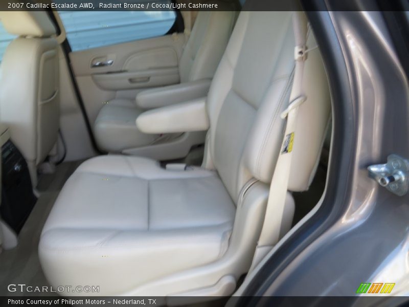 Radiant Bronze / Cocoa/Light Cashmere 2007 Cadillac Escalade AWD