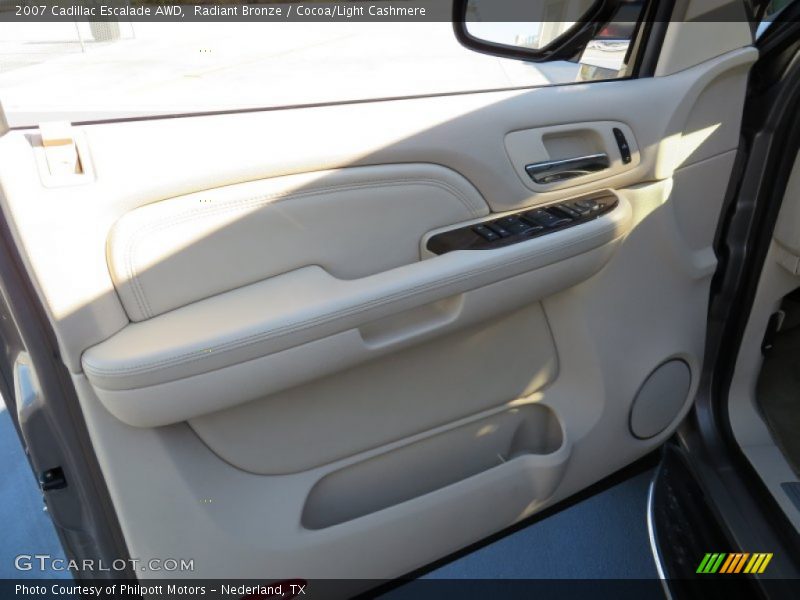Radiant Bronze / Cocoa/Light Cashmere 2007 Cadillac Escalade AWD