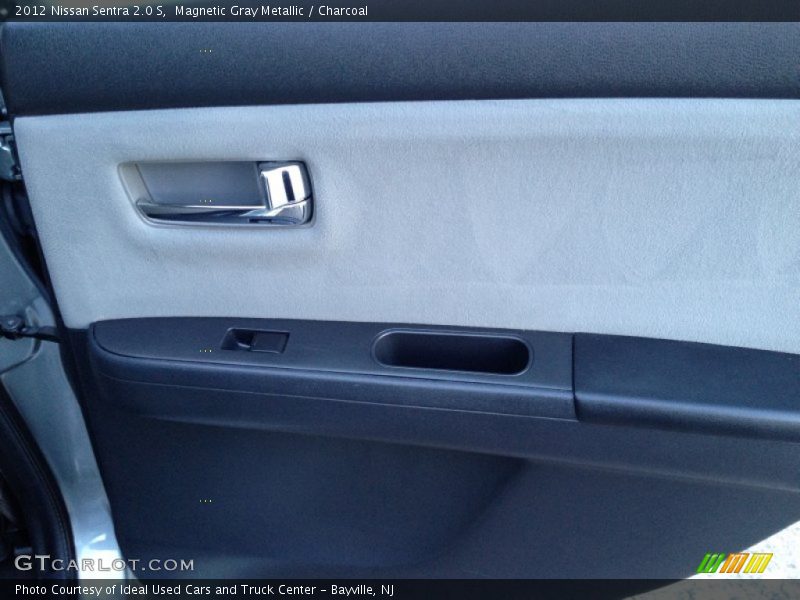 Magnetic Gray Metallic / Charcoal 2012 Nissan Sentra 2.0 S