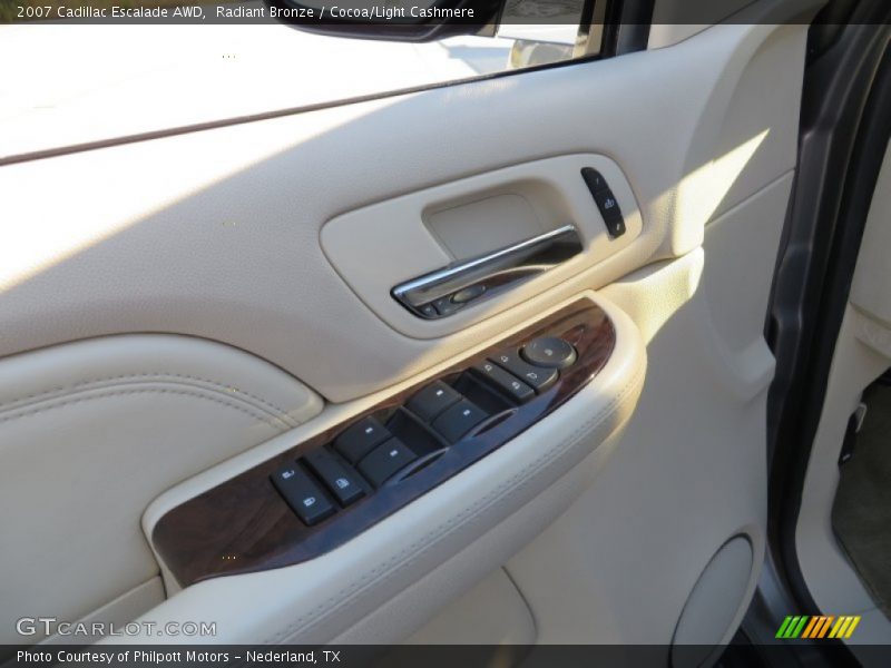 Radiant Bronze / Cocoa/Light Cashmere 2007 Cadillac Escalade AWD