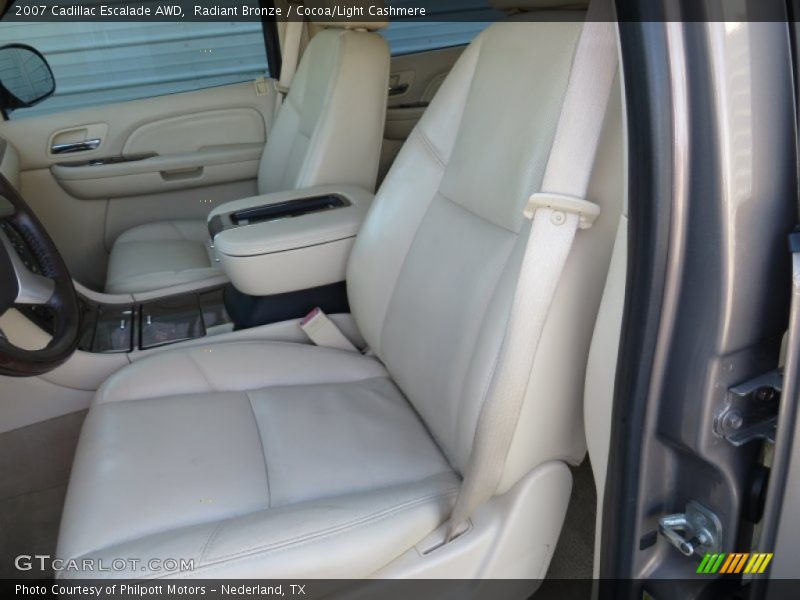Radiant Bronze / Cocoa/Light Cashmere 2007 Cadillac Escalade AWD