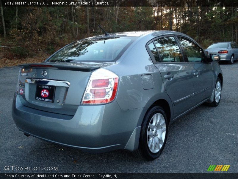Magnetic Gray Metallic / Charcoal 2012 Nissan Sentra 2.0 S