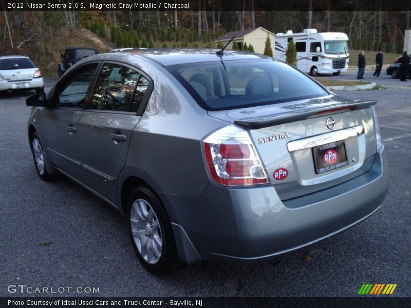 Magnetic Gray Metallic / Charcoal 2012 Nissan Sentra 2.0 S