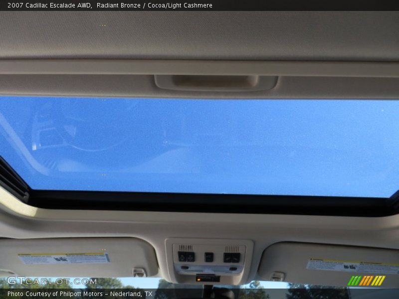 Radiant Bronze / Cocoa/Light Cashmere 2007 Cadillac Escalade AWD