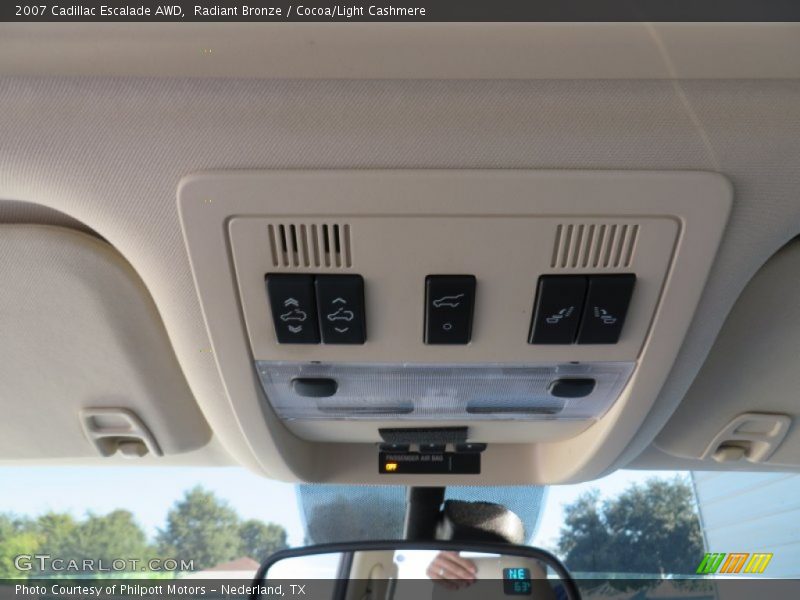 Radiant Bronze / Cocoa/Light Cashmere 2007 Cadillac Escalade AWD