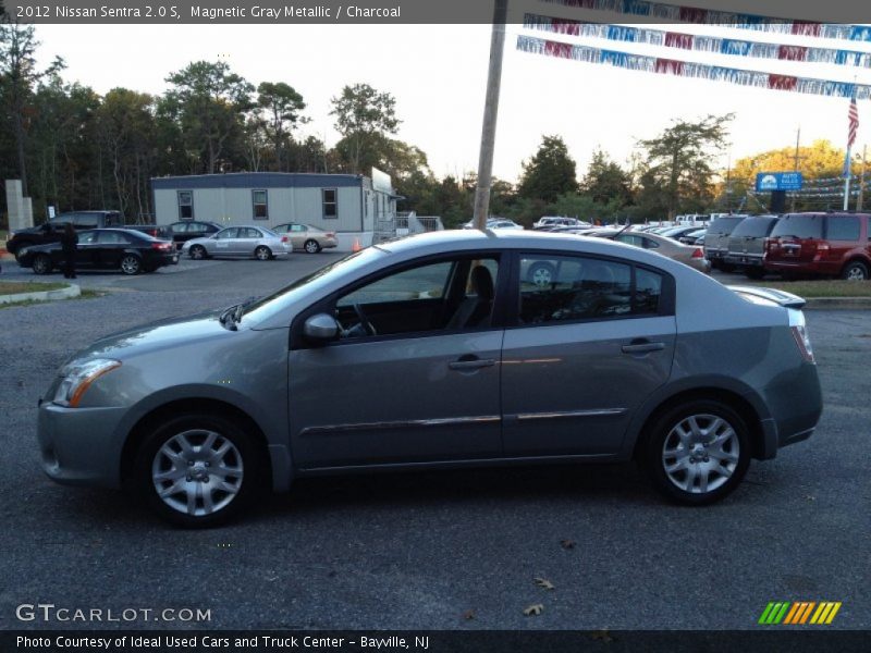 Magnetic Gray Metallic / Charcoal 2012 Nissan Sentra 2.0 S