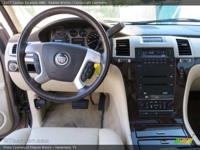 Radiant Bronze / Cocoa/Light Cashmere 2007 Cadillac Escalade AWD