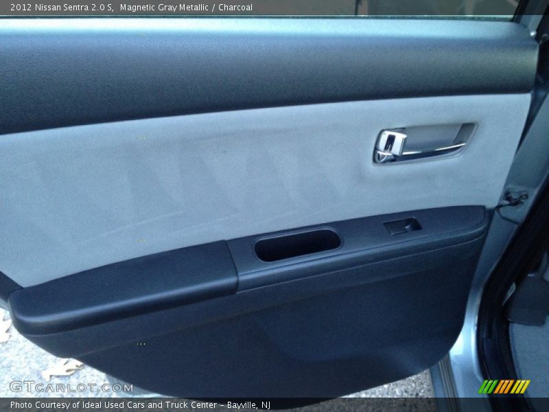 Magnetic Gray Metallic / Charcoal 2012 Nissan Sentra 2.0 S