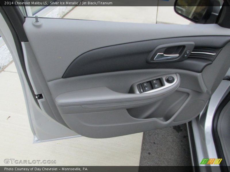 Silver Ice Metallic / Jet Black/Titanium 2014 Chevrolet Malibu LS