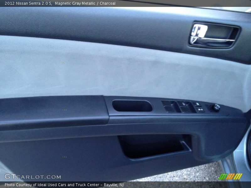 Magnetic Gray Metallic / Charcoal 2012 Nissan Sentra 2.0 S