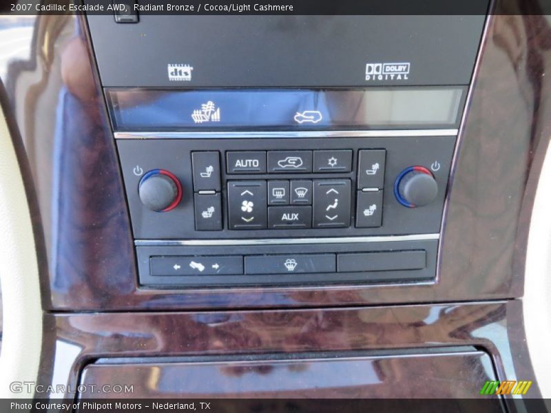 Radiant Bronze / Cocoa/Light Cashmere 2007 Cadillac Escalade AWD