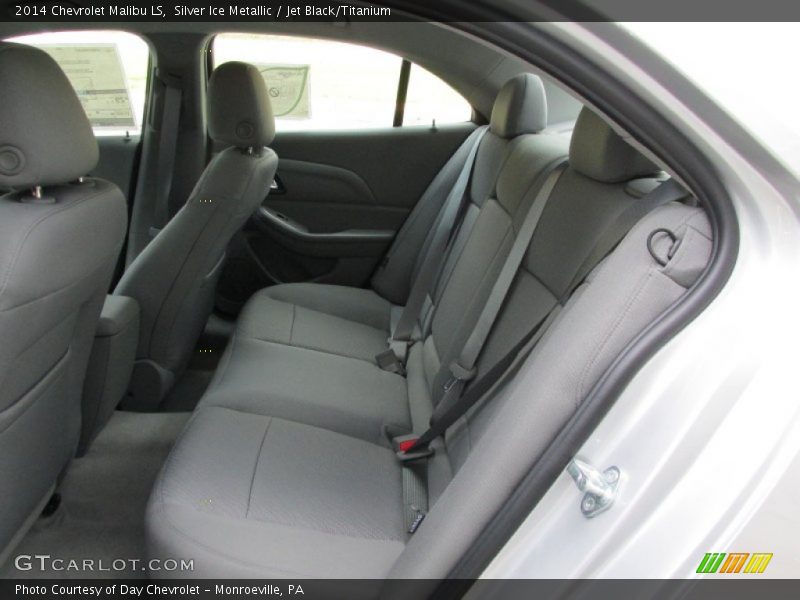 Silver Ice Metallic / Jet Black/Titanium 2014 Chevrolet Malibu LS