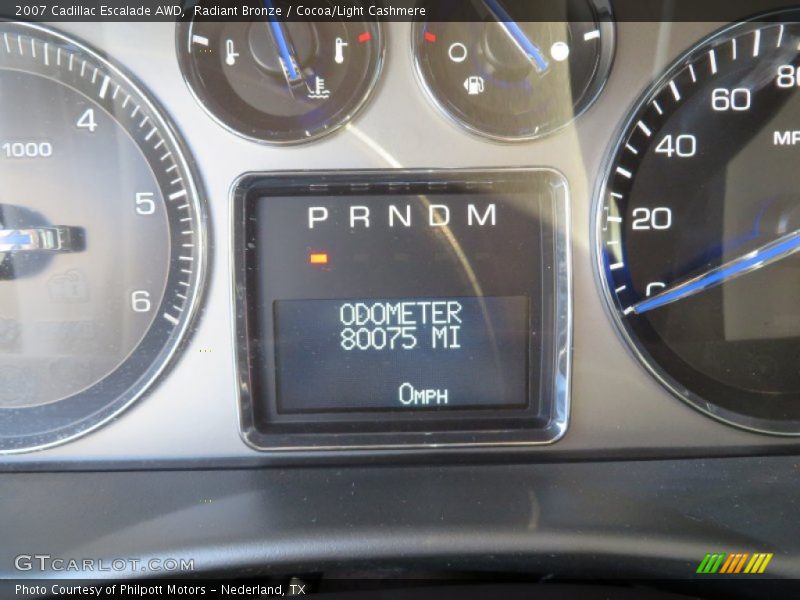 Radiant Bronze / Cocoa/Light Cashmere 2007 Cadillac Escalade AWD