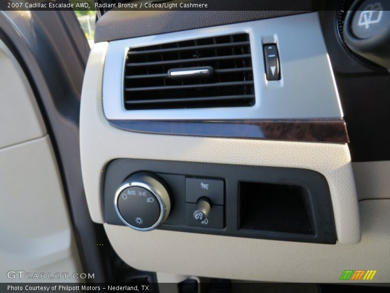 Radiant Bronze / Cocoa/Light Cashmere 2007 Cadillac Escalade AWD