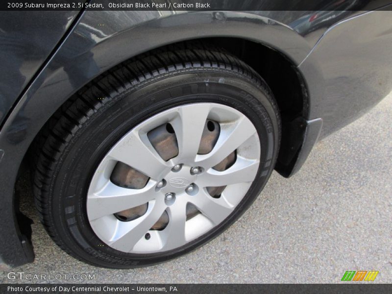 Obsidian Black Pearl / Carbon Black 2009 Subaru Impreza 2.5i Sedan