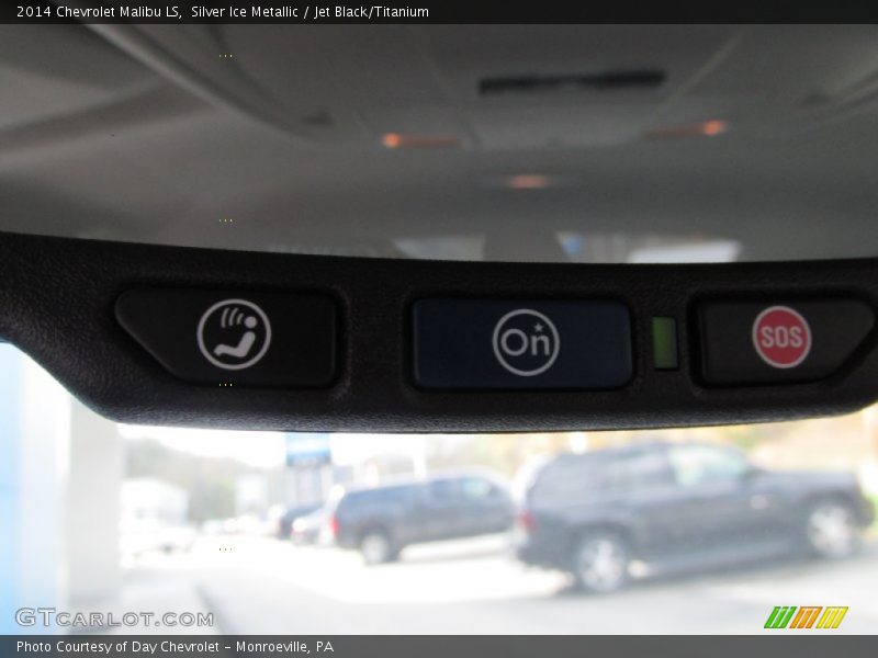 Silver Ice Metallic / Jet Black/Titanium 2014 Chevrolet Malibu LS