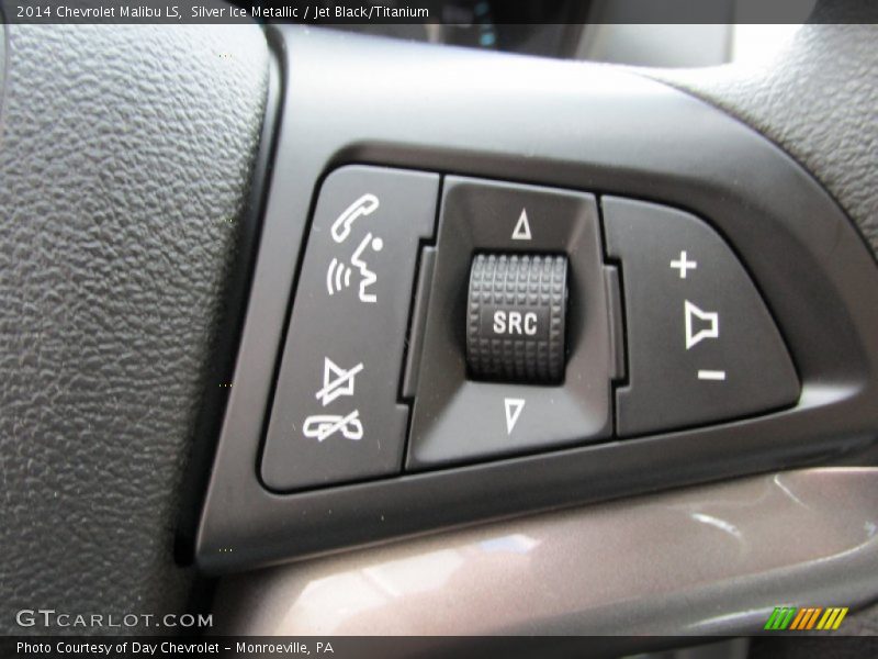 Silver Ice Metallic / Jet Black/Titanium 2014 Chevrolet Malibu LS