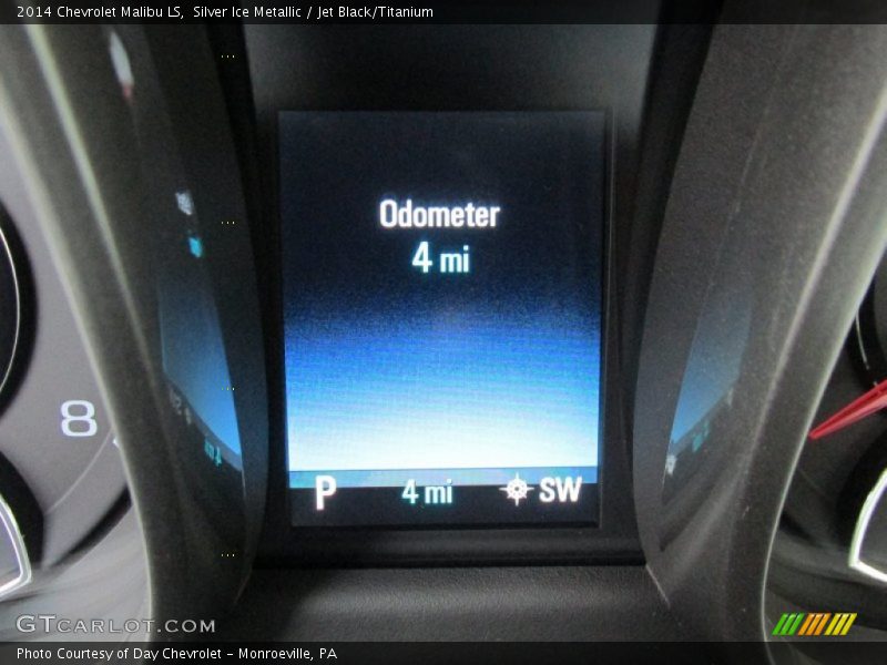 Silver Ice Metallic / Jet Black/Titanium 2014 Chevrolet Malibu LS