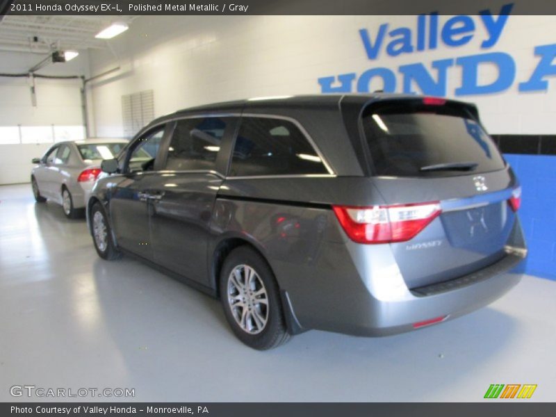 Polished Metal Metallic / Gray 2011 Honda Odyssey EX-L