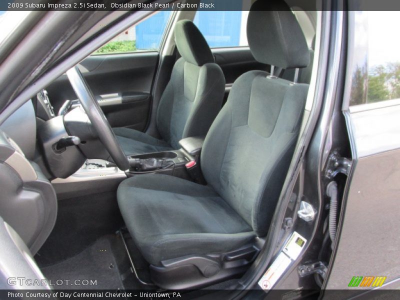 Obsidian Black Pearl / Carbon Black 2009 Subaru Impreza 2.5i Sedan