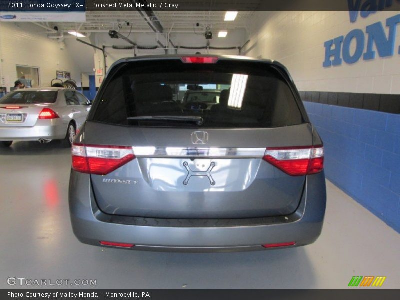Polished Metal Metallic / Gray 2011 Honda Odyssey EX-L