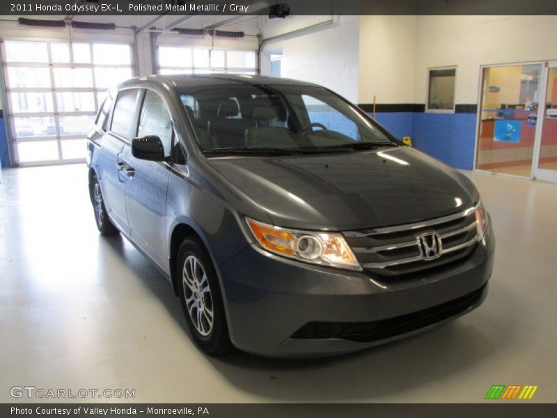 Polished Metal Metallic / Gray 2011 Honda Odyssey EX-L