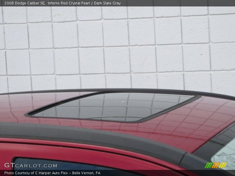 Inferno Red Crystal Pearl / Dark Slate Gray 2008 Dodge Caliber SE