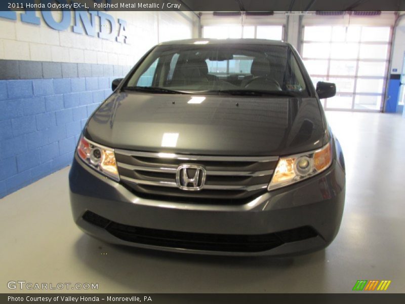 Polished Metal Metallic / Gray 2011 Honda Odyssey EX-L