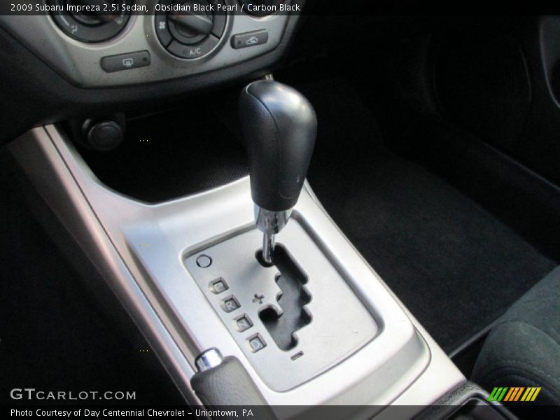 Obsidian Black Pearl / Carbon Black 2009 Subaru Impreza 2.5i Sedan
