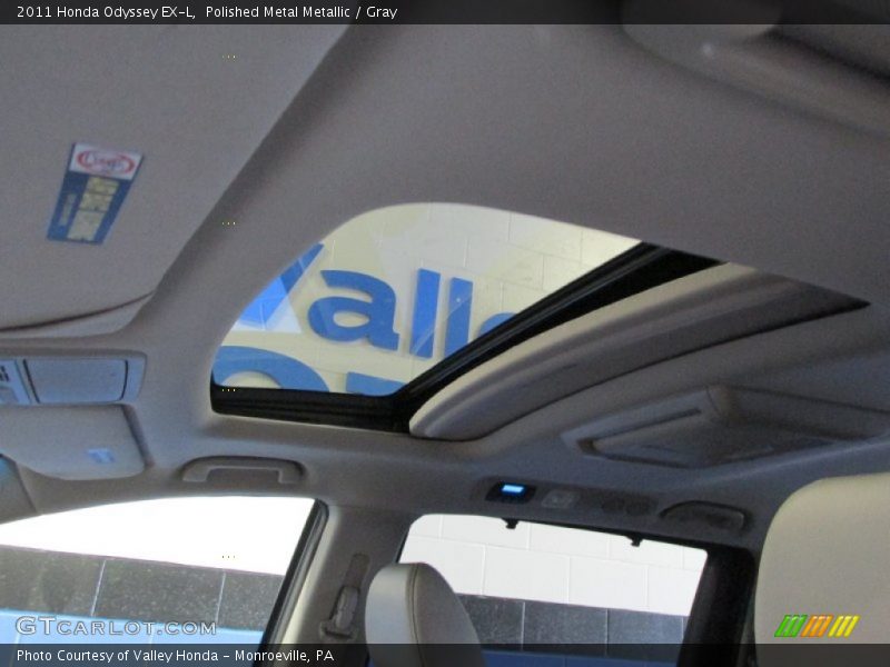 Polished Metal Metallic / Gray 2011 Honda Odyssey EX-L