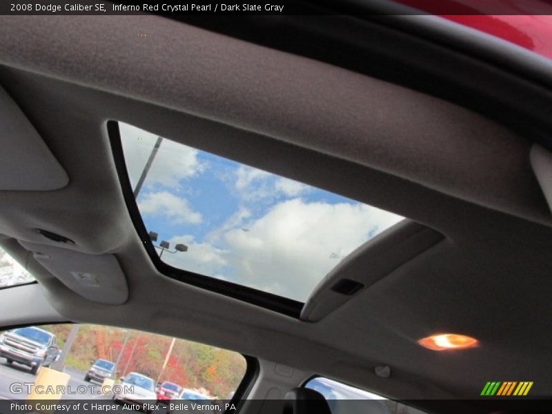 Inferno Red Crystal Pearl / Dark Slate Gray 2008 Dodge Caliber SE