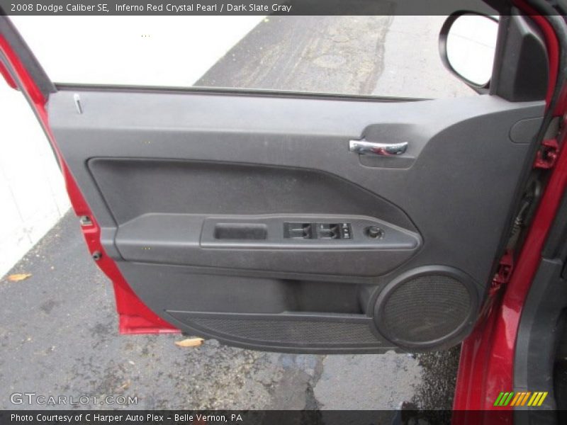 Inferno Red Crystal Pearl / Dark Slate Gray 2008 Dodge Caliber SE