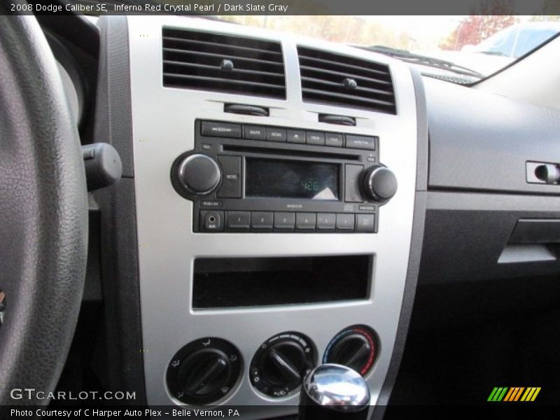 Inferno Red Crystal Pearl / Dark Slate Gray 2008 Dodge Caliber SE